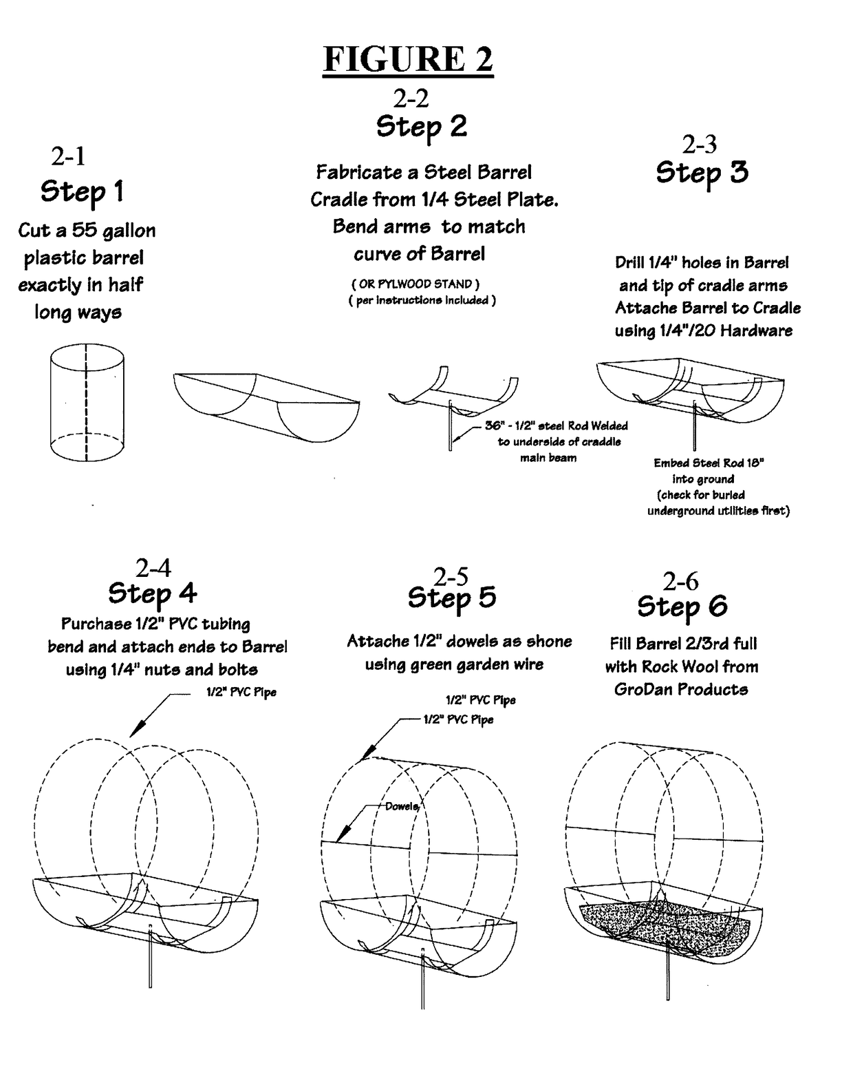 Above ground gardening systems and methods