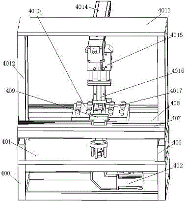 Sound attenuation sleeve head assembly mechanism for compressor crankshaft and sound attenuation sleeve head assembly machine