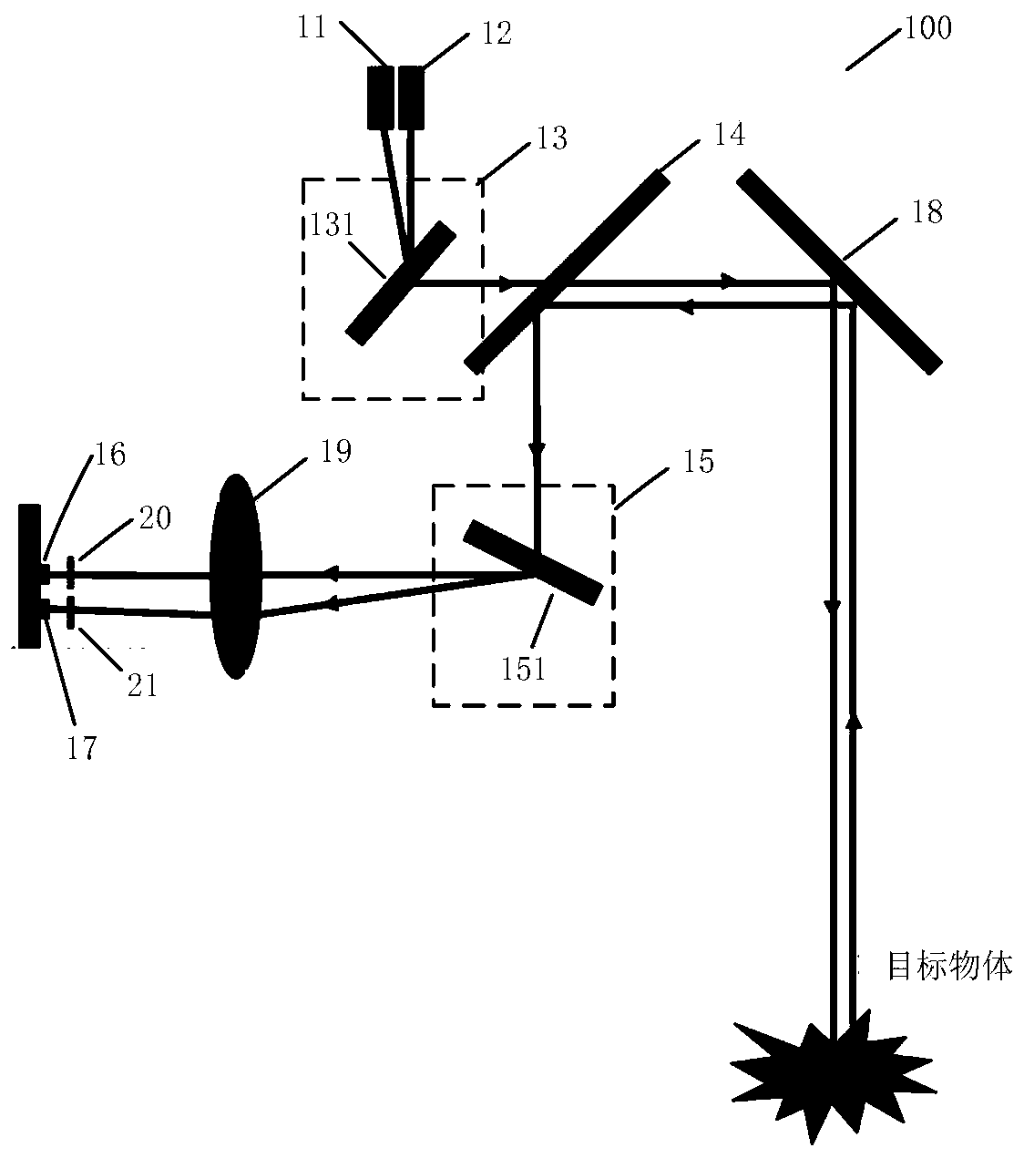 Laser radar system and target object recognition method