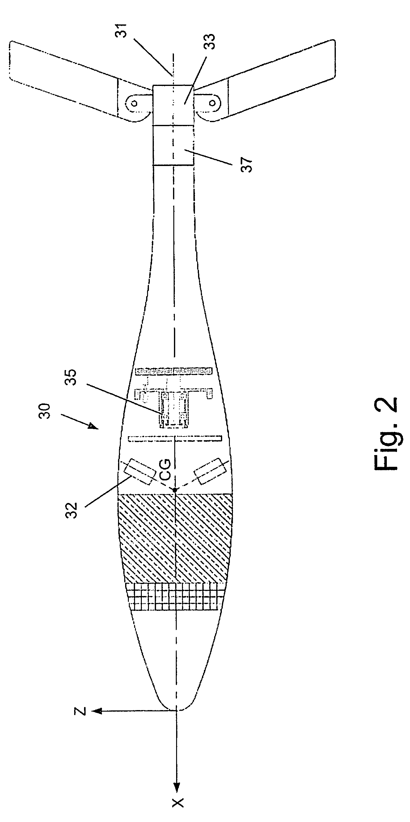 Method and system for adjusting the flight path of an unguided projectile, with compensation for jittering deviation