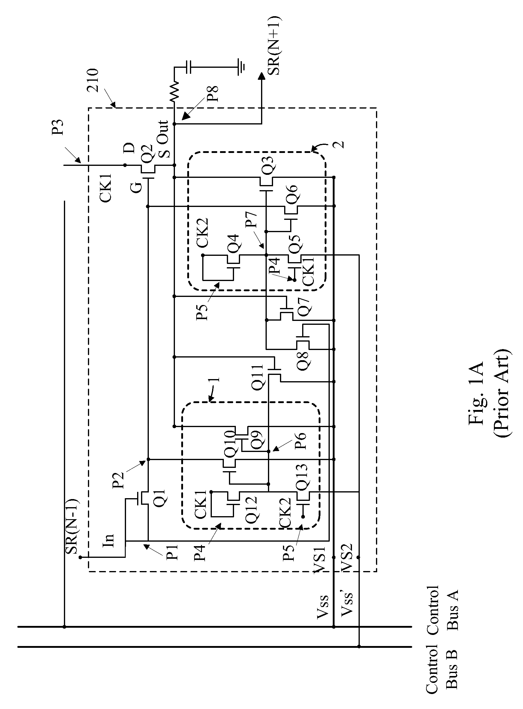 Shift register and shift register unit for diminishing clock coupling effect