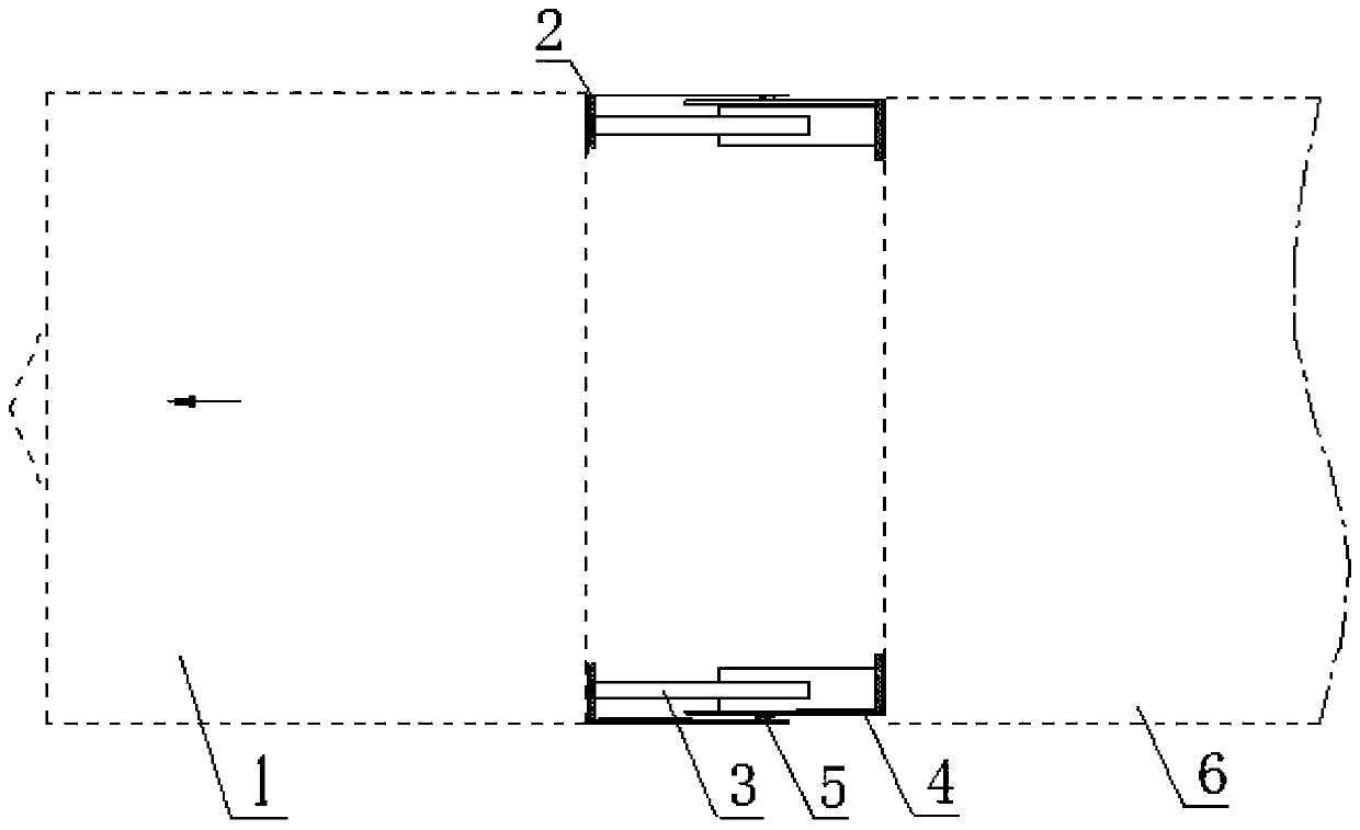 Automatic control device and method for head-on earth pressure in mechanical tube jacking construction