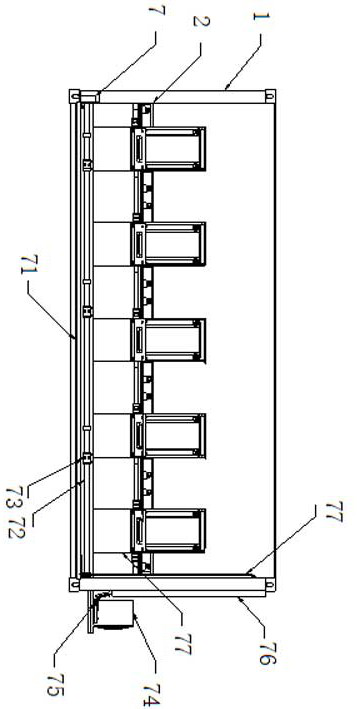 Rice planting box with root hair preservation function