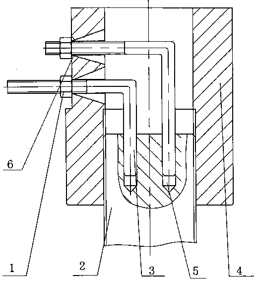 Double-eccentric crank thread anti-loosening device