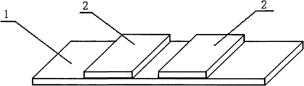 Sulfite detection test paper and preparation method thereof