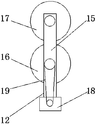 Drying device for textile fabric processing