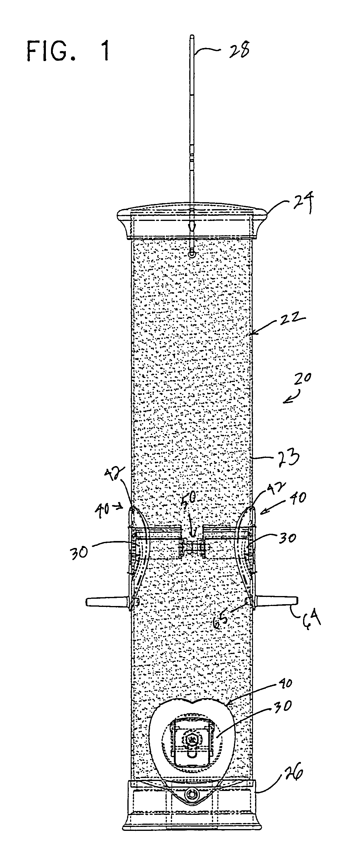 Convertible feed port assembly for bird feeders