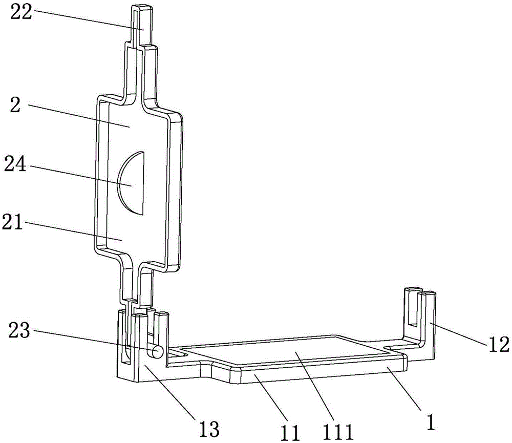 Mobile phone film pasting device