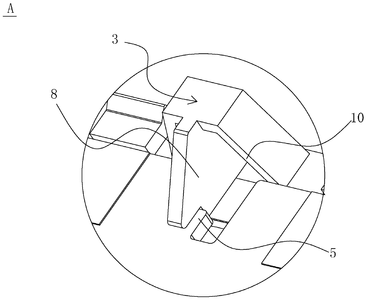 Installation fixing method of lithium battery pack protection plate and device thereof