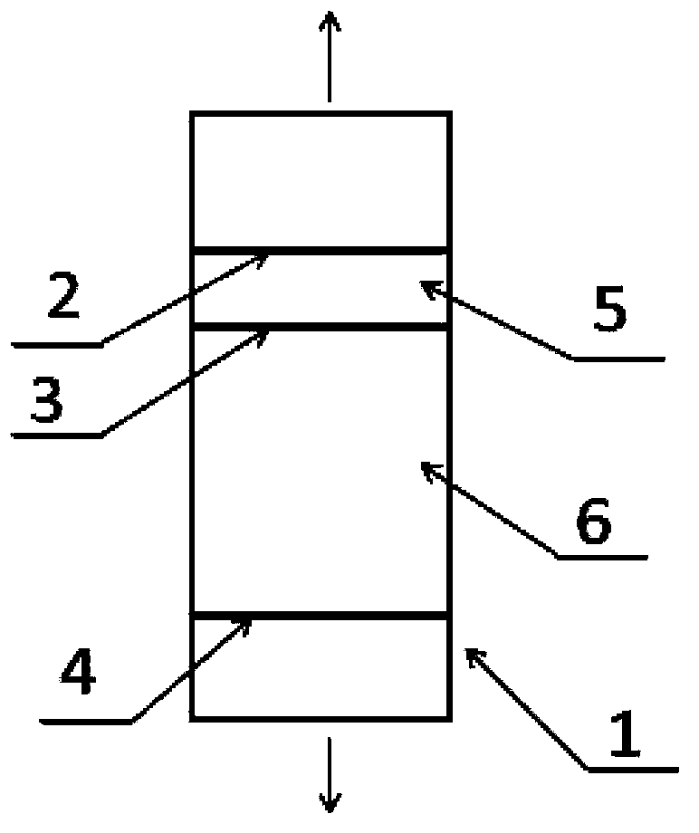 Rectifying column for discoloring solvent oil