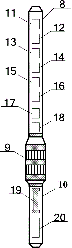 Non-contact type high-accuracy array electromagnetic thickness gauge