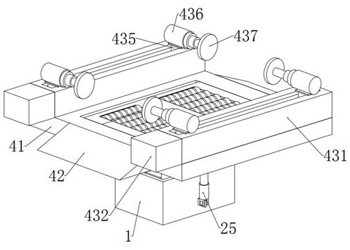 A garbage truck weighing device with automatic angle correction