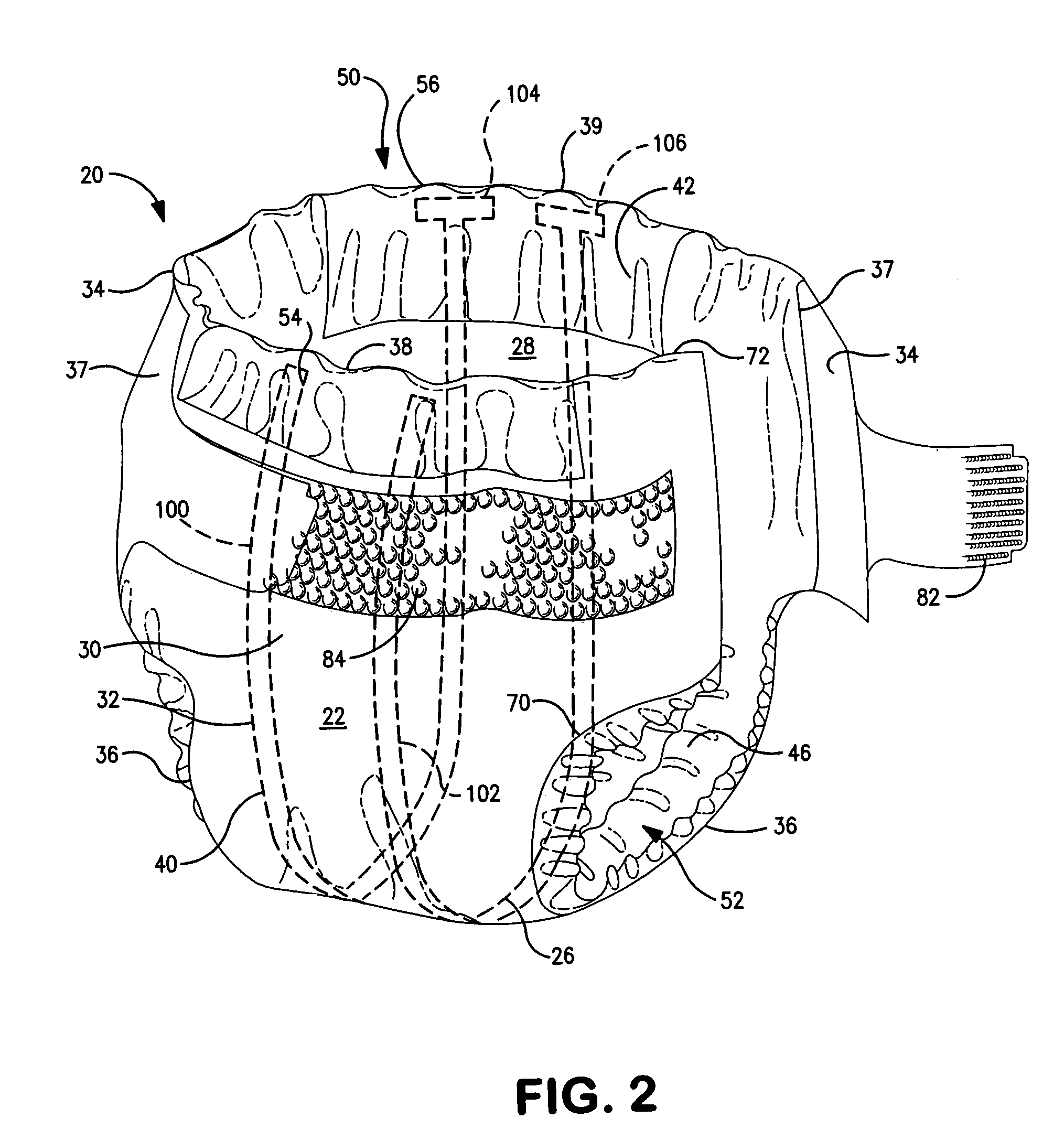 Connection mechanisms in absorbent articles for body fluid signaling devices