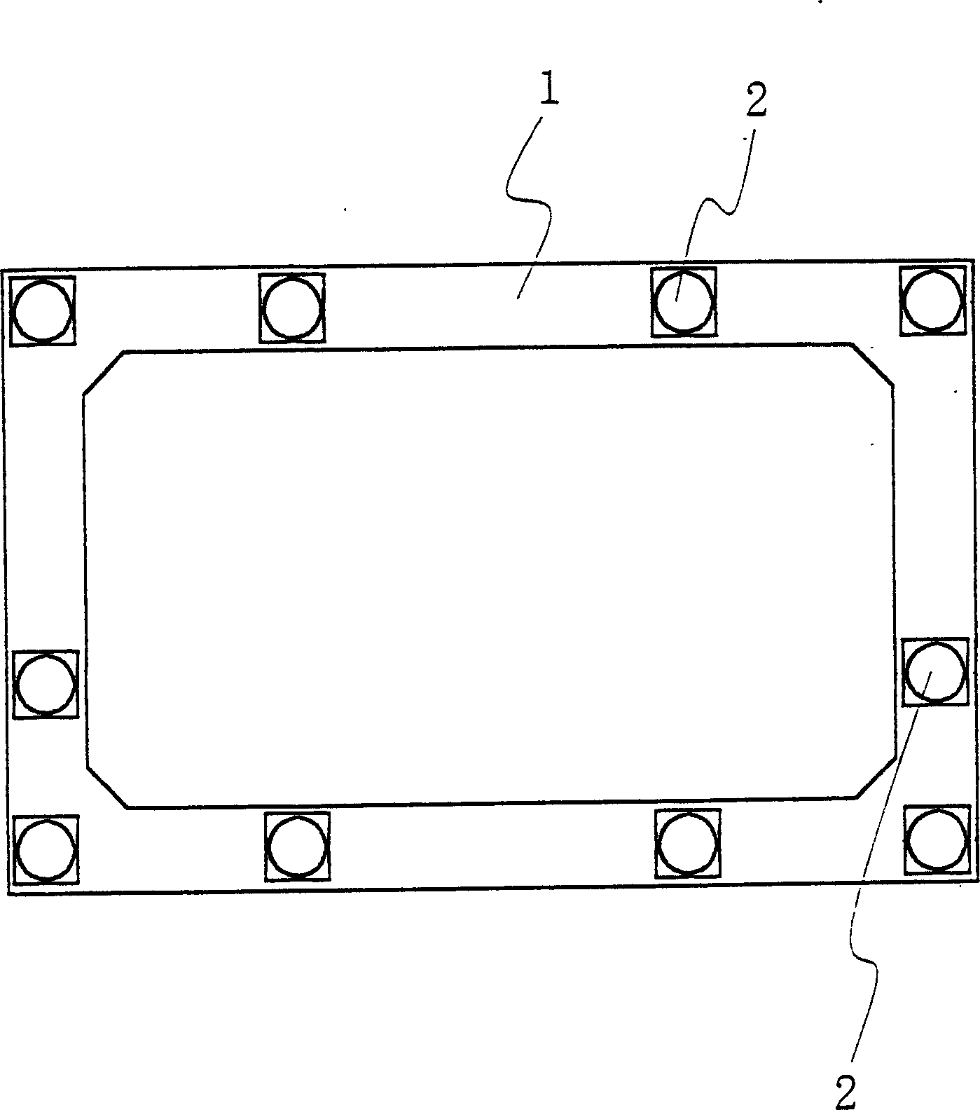 Method and device for structuring tunnel by propulsion of underground box