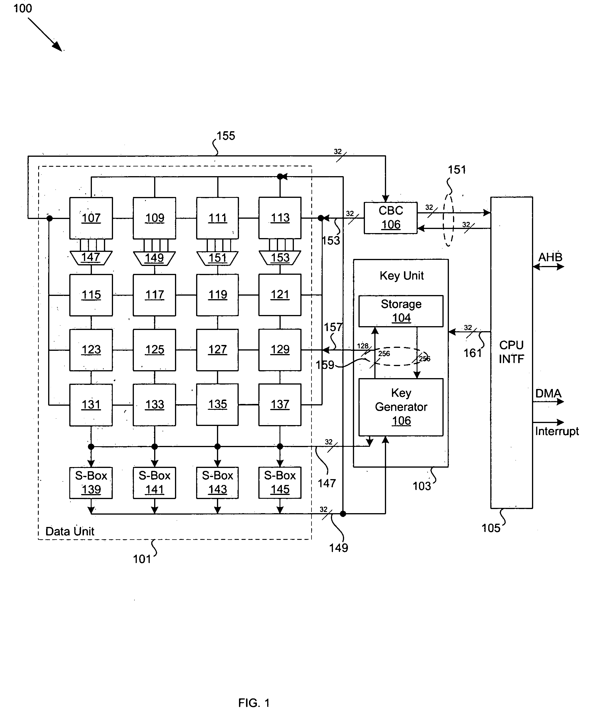 Standalone hardware accelerator for advanced encryption standard (AES) encryption and decryption