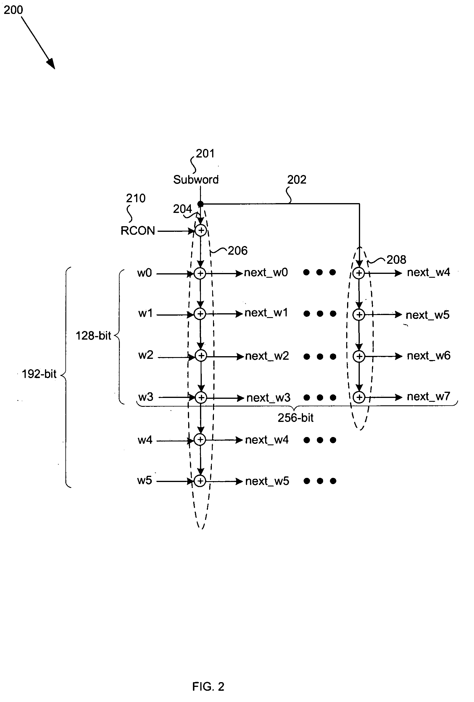 Standalone hardware accelerator for advanced encryption standard (AES) encryption and decryption