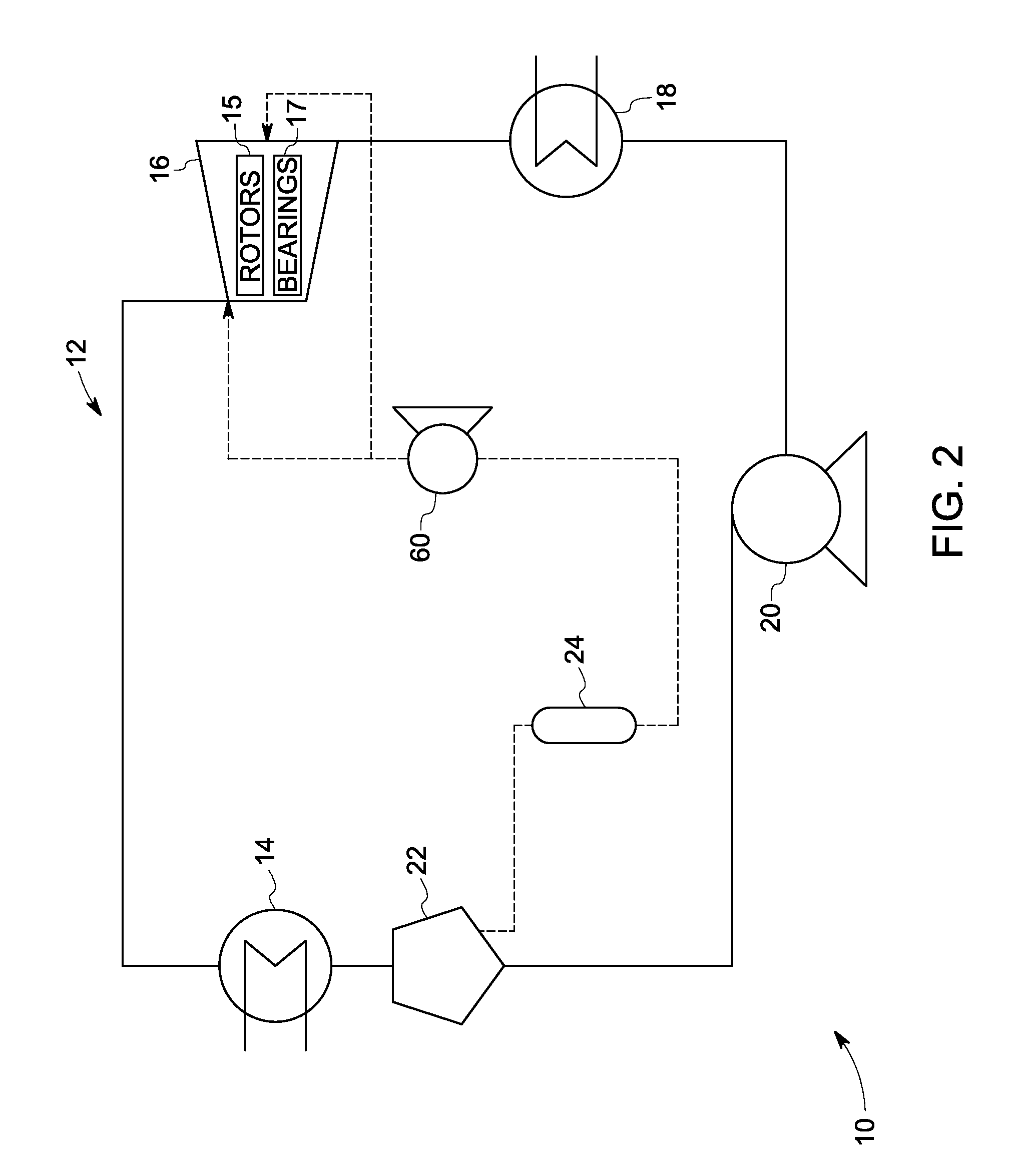 Method for lubricating screw expanders and system for controlling lubrication