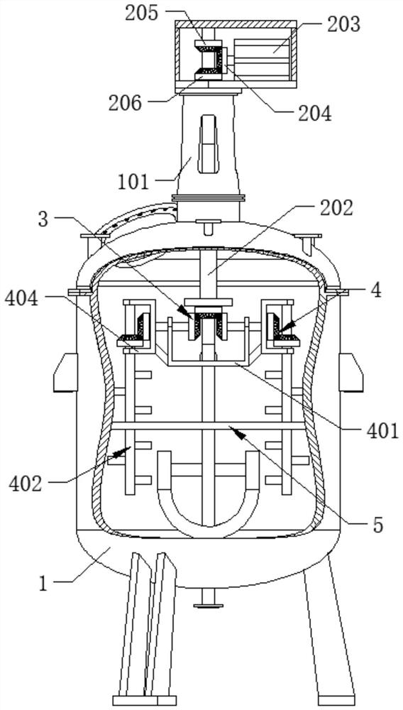 Flocculating agent feeding device for sewage treatment