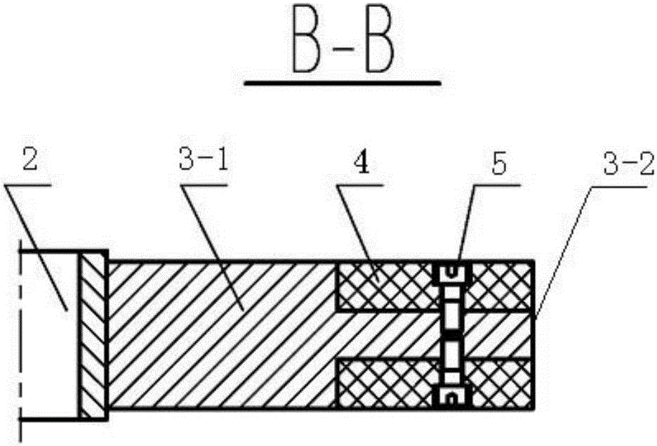 Air-cooling and water-cooling double-acting disc type braking device