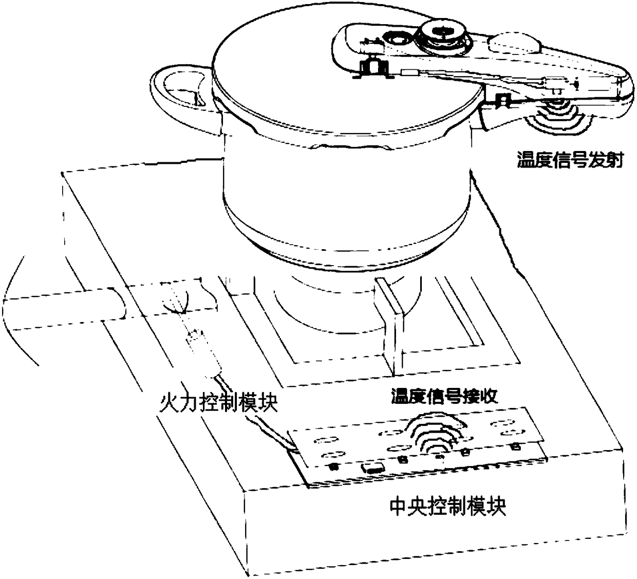 Intelligent cooker and intelligent kitchenware system