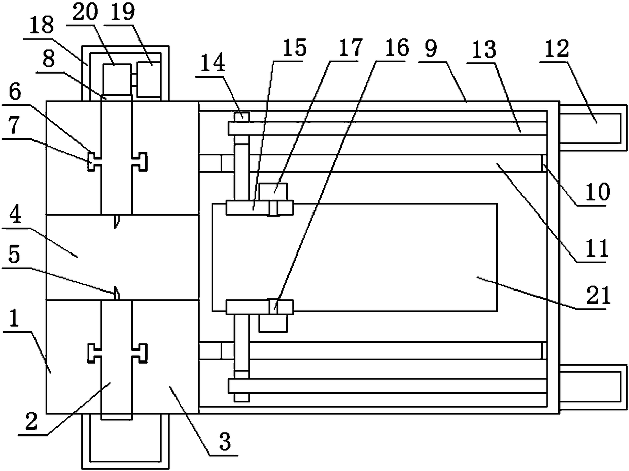 A wire harness stripping device