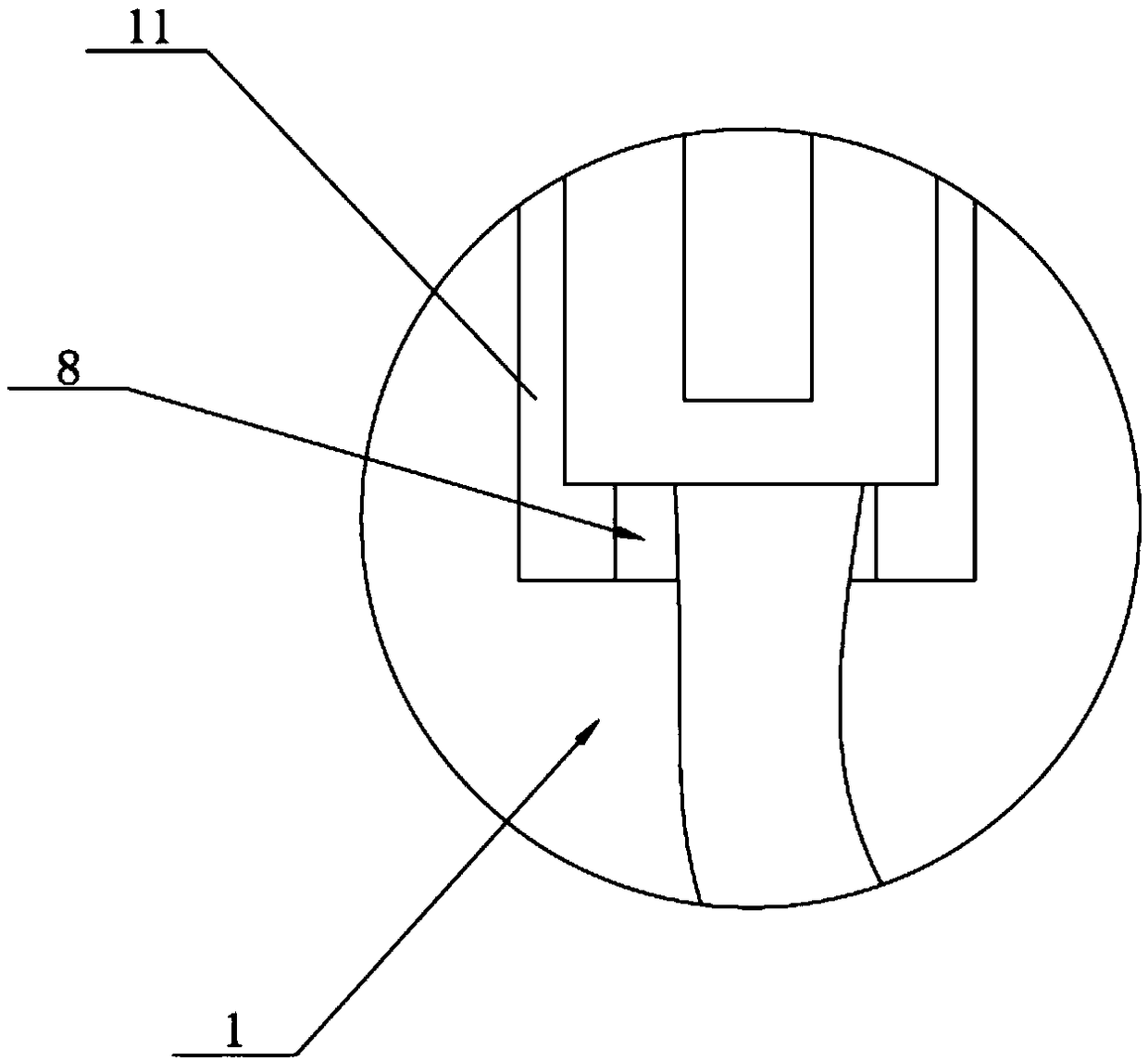 Charging pile with rain shielding function