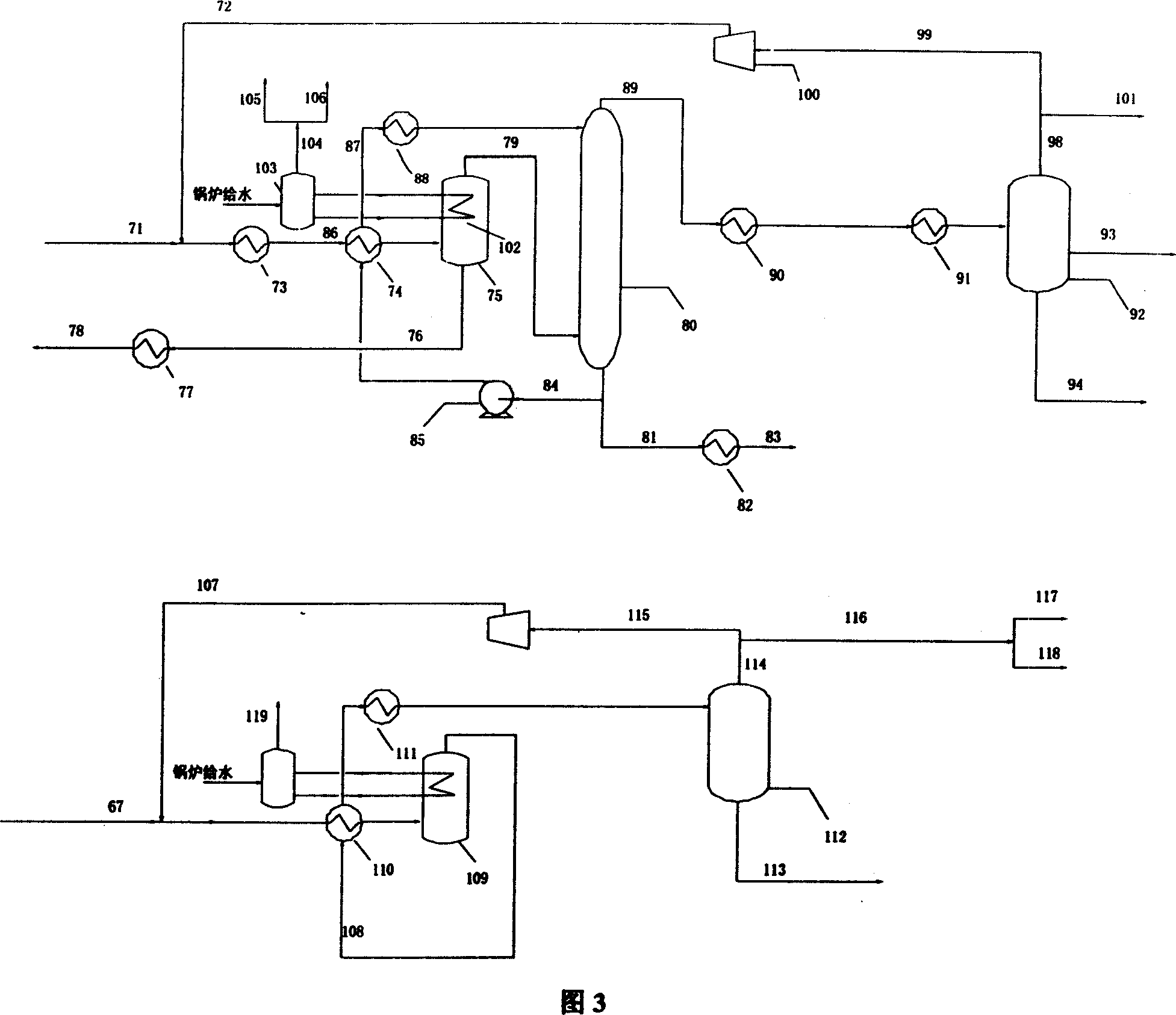 Method of coproducing oil product, methanol and electric energy using carbon containing combustible solid as raw material