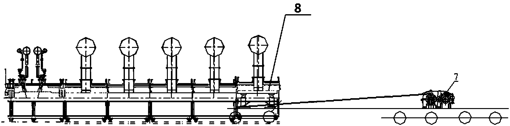 Method for easily replacing igniter of sintering machine