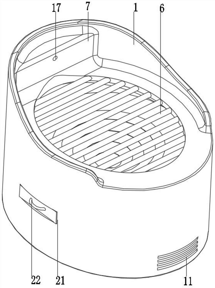 Sitting moxibustion instrument for gynecology department