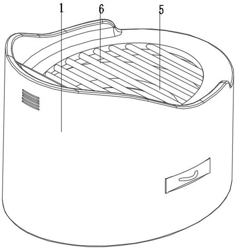 Sitting moxibustion instrument for gynecology department