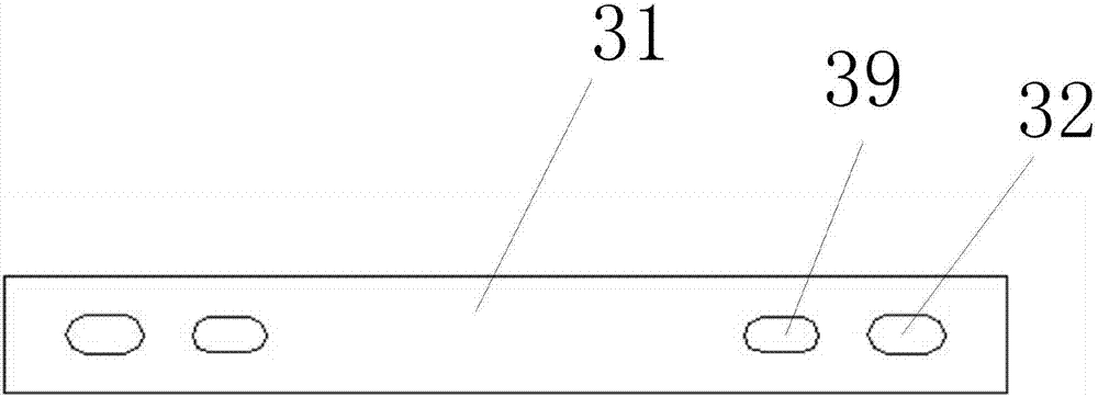 Adjustable hoop device for column