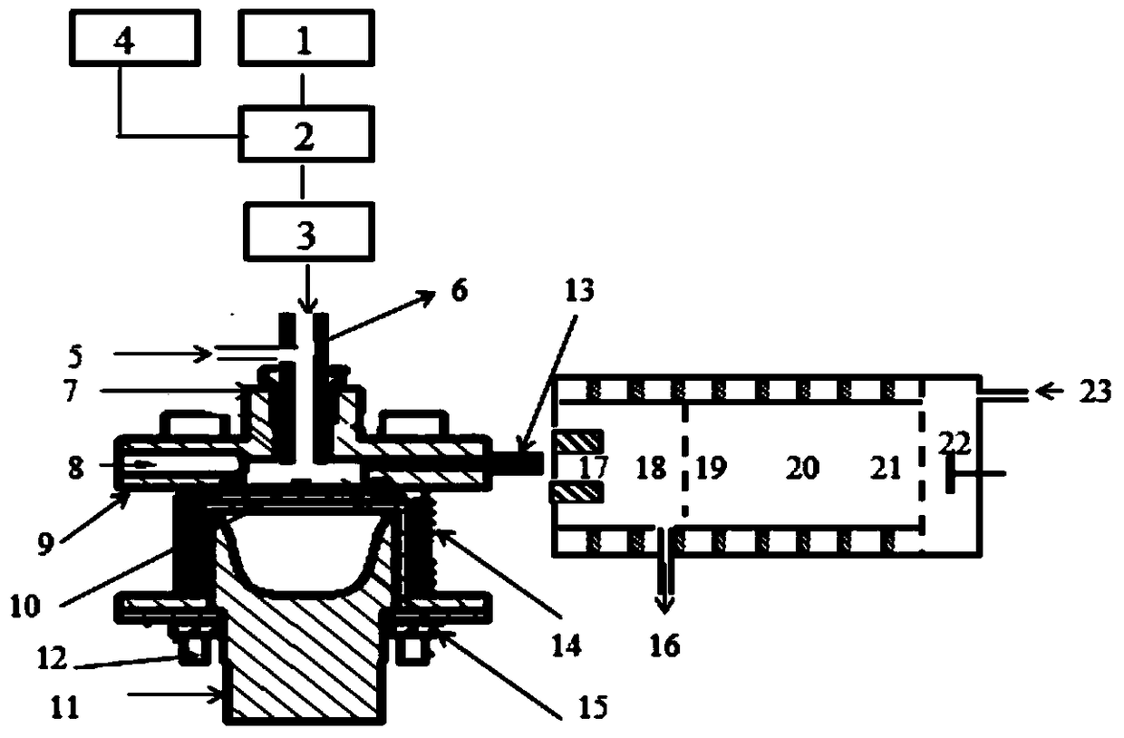 A kind of on-line detector of propofol in blood and its application