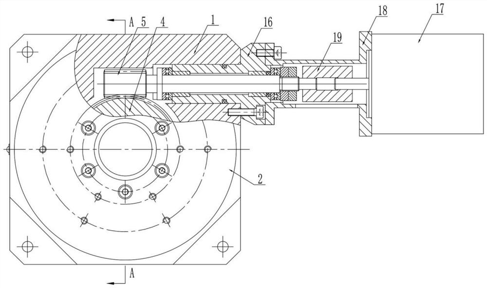 Numerical control rotary workbench for laser processing