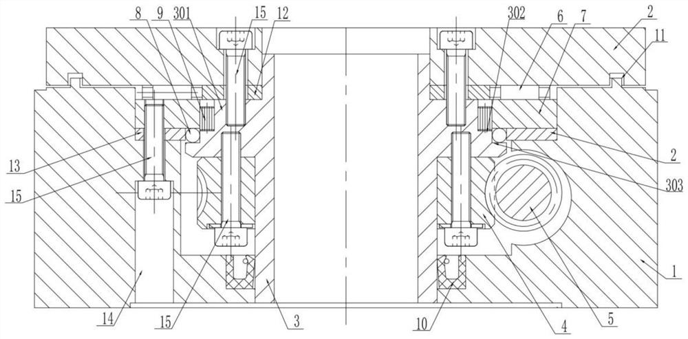 Numerical control rotary workbench for laser processing