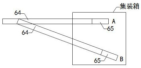 Container stacking equipment for material storage