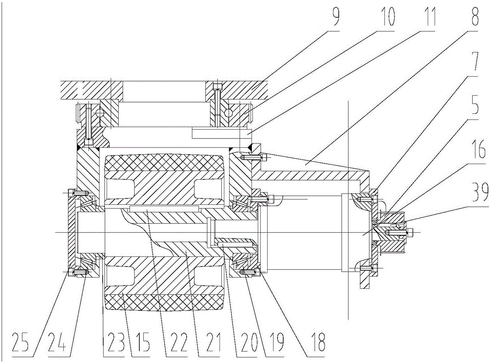 Wheel set integrating driving function and steering function