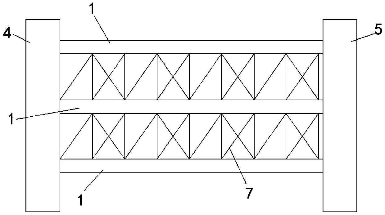 Corridor mounting method and corridor