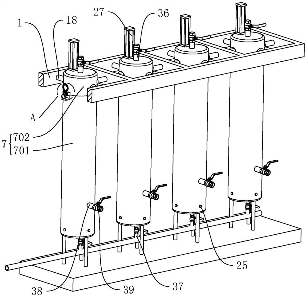 External detachable suspension type membrane bioreactor device with moisturizing function