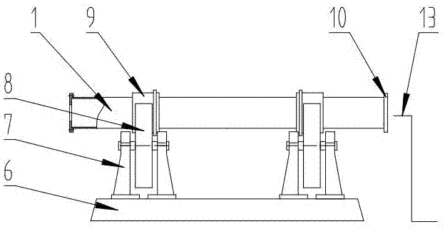 A method for manufacturing a large-diameter wear-resistant and corrosion-resistant ternary composite pipe