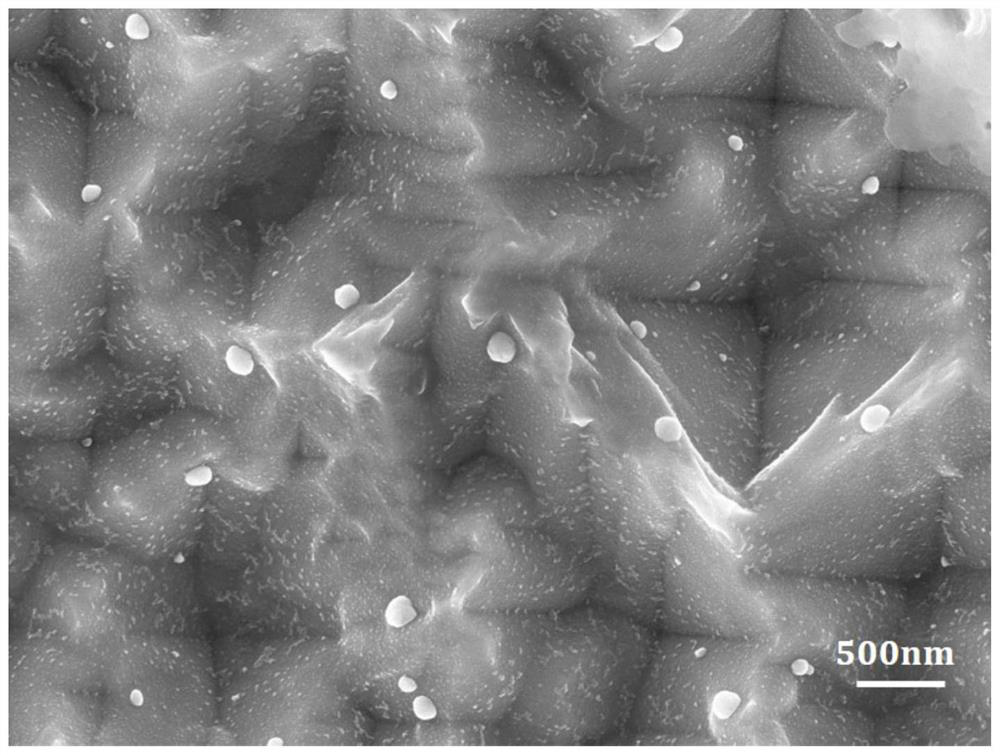 A method for making texture on silicon wafers by reusing nitrogen-free black silicon cleaning solution