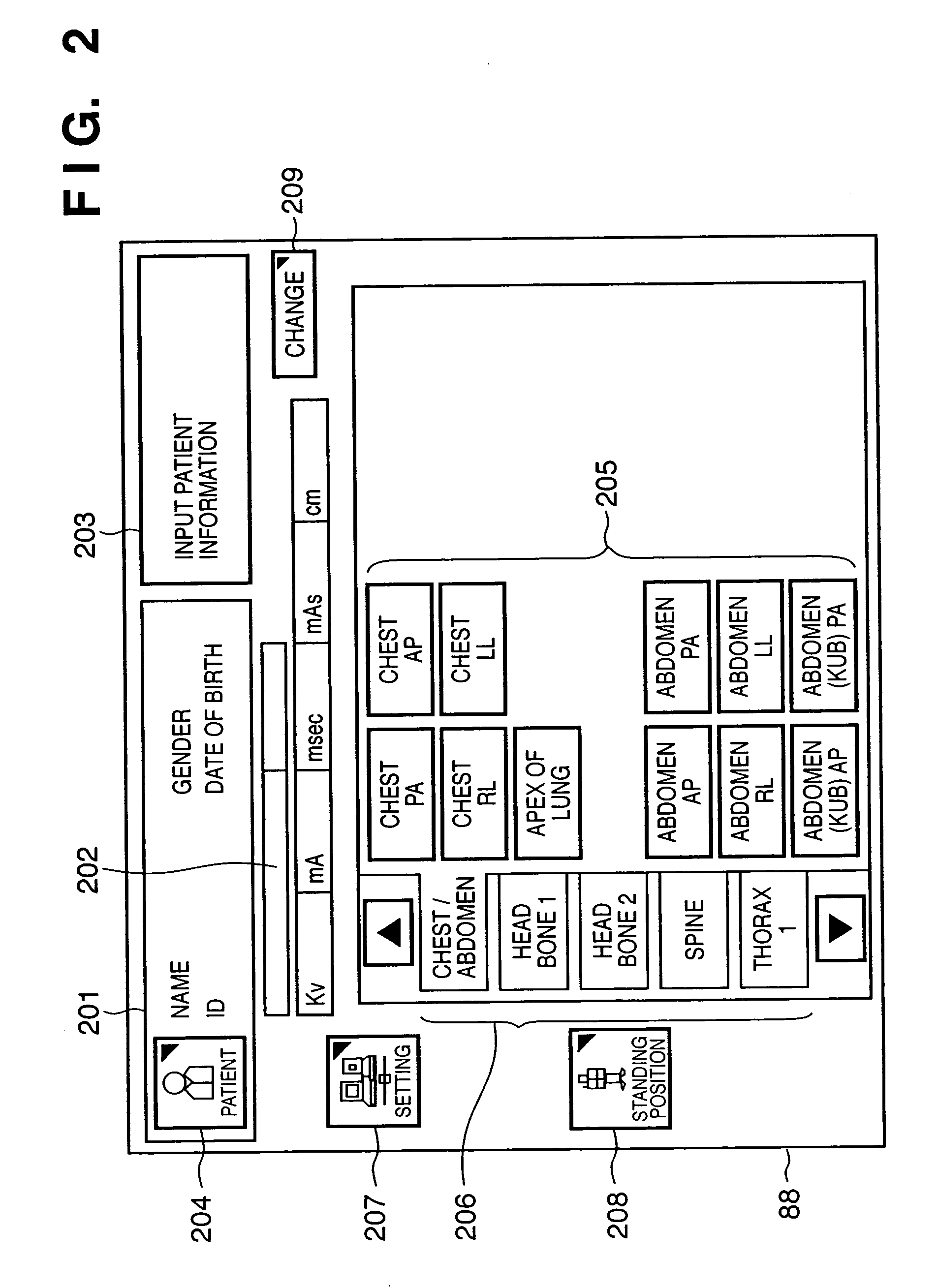 Radiographic imaging control apparatus and method