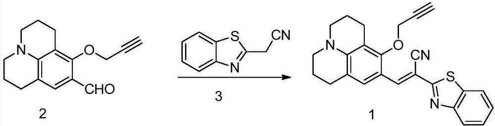 Palladium ion probe and preparation and application thereof