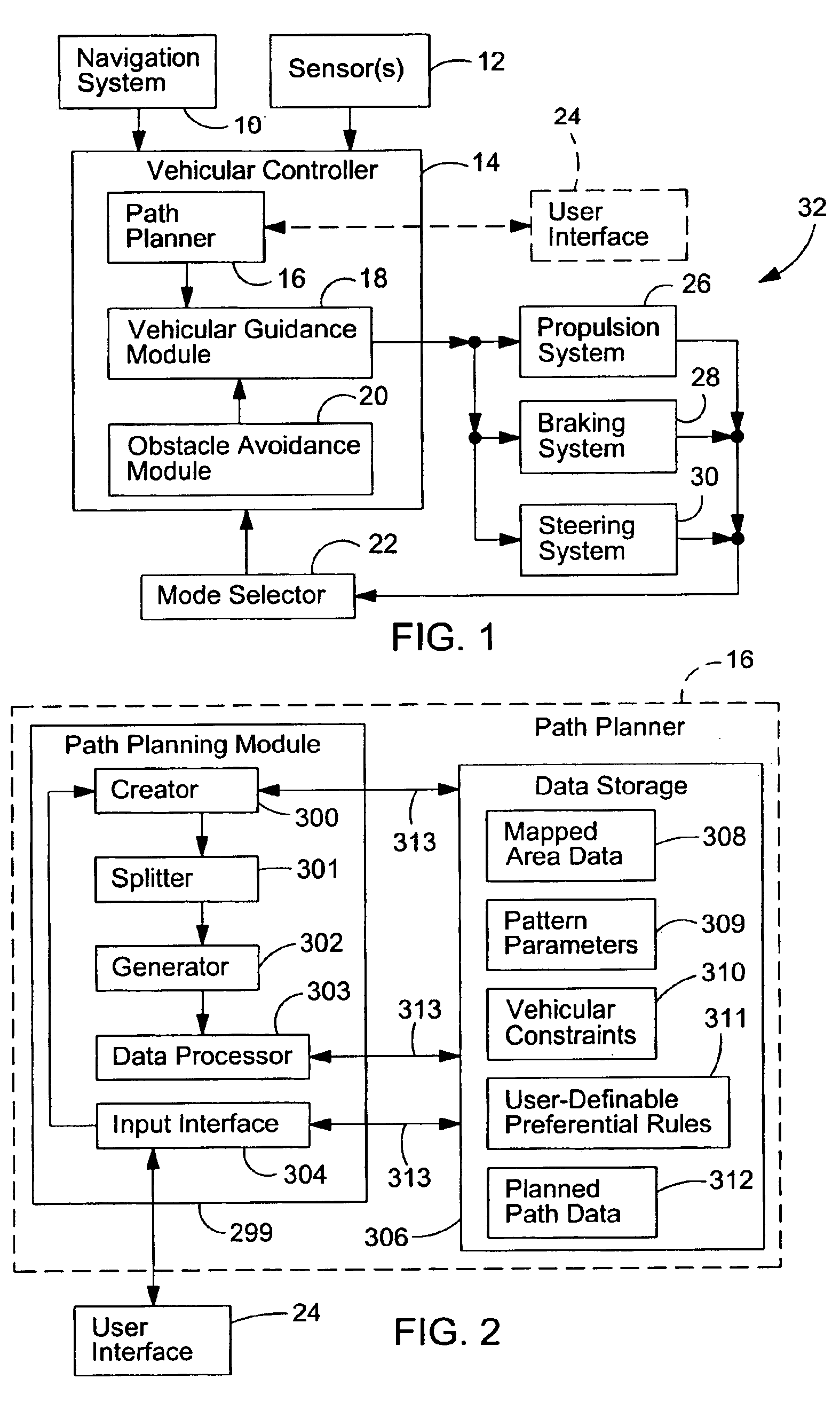 Path planner and a method for planning a path of a work vehicle