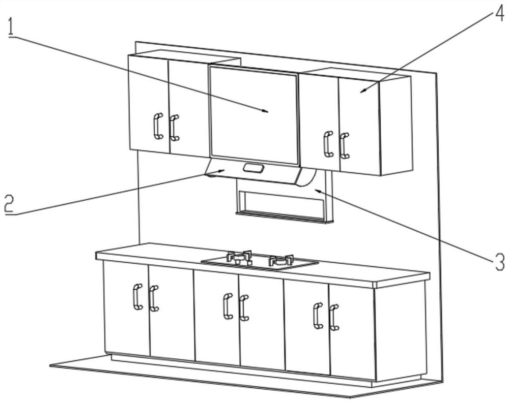 Range hood with turnover lifting mechanism and control method thereof