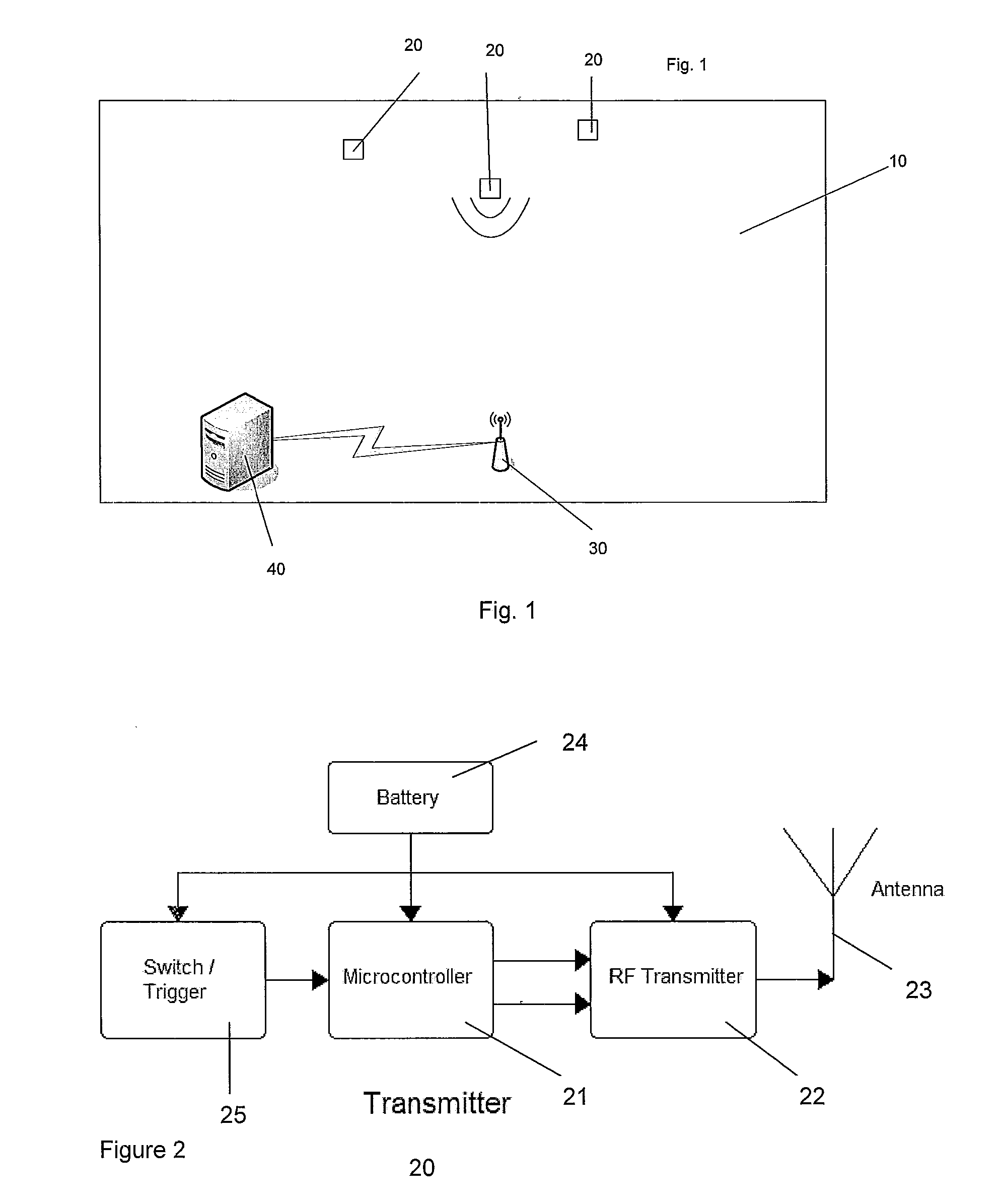 Distress beacon and distress alarm system