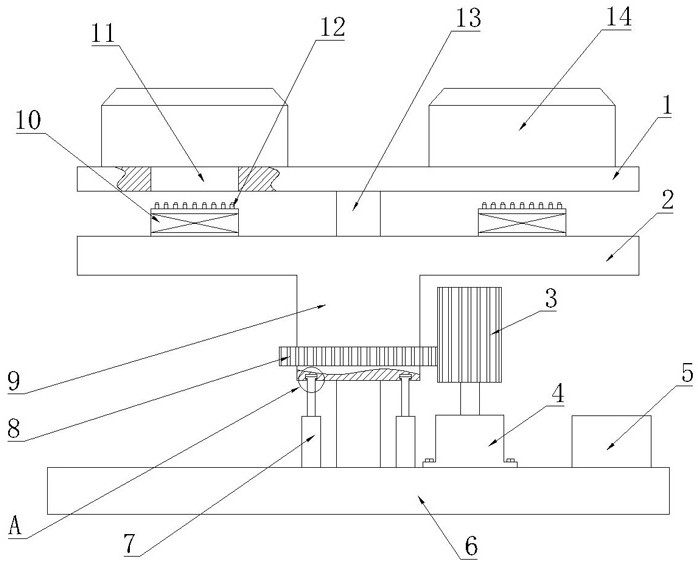 A light emitting diode testing device