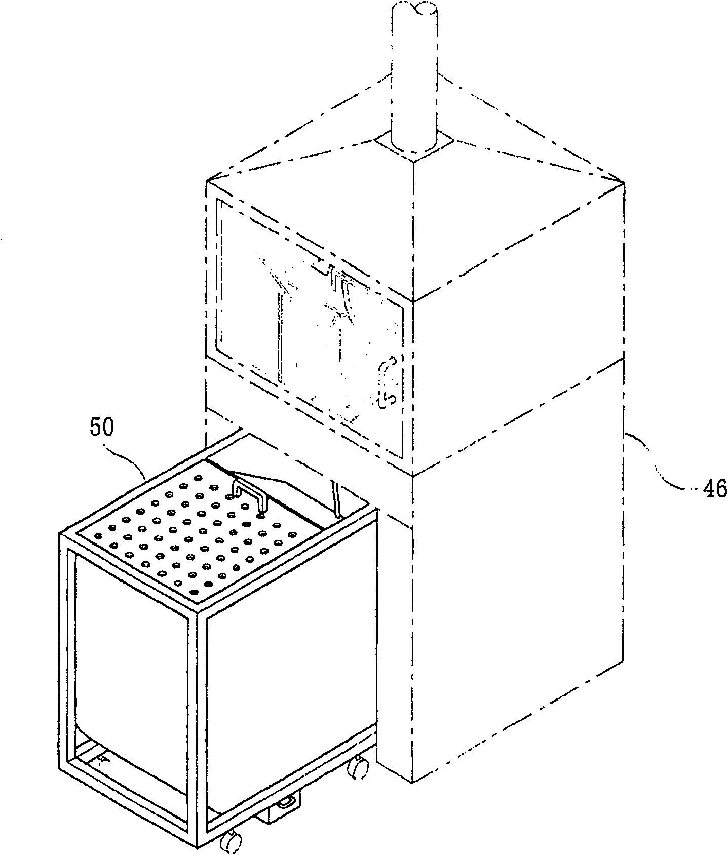 Apparatus for preparing cremated body crystalline grain