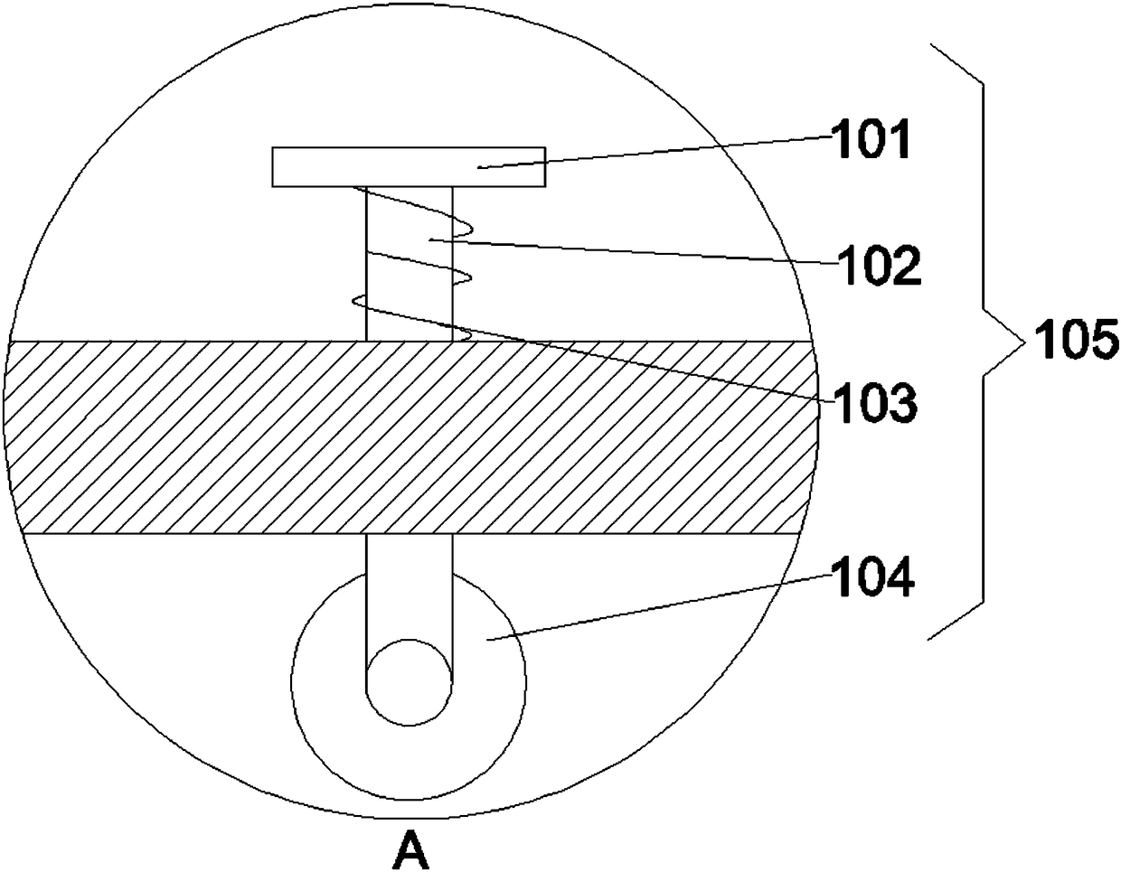 Special-shaped box processing device with waste recycling function