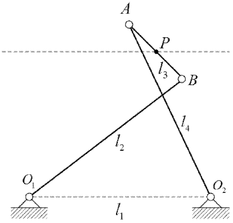 2-RRR mechanism with function of linear movement