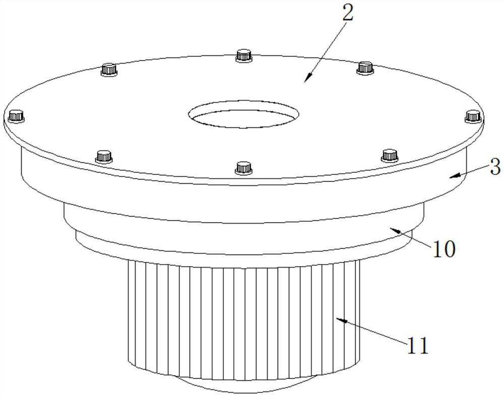 Unmanned aerial vehicle type industrial harmful gas leakage detection system capable of freely adjusting angle